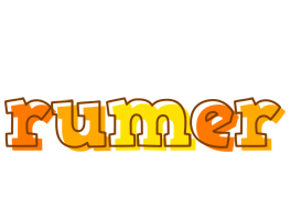 Rumer desert logo