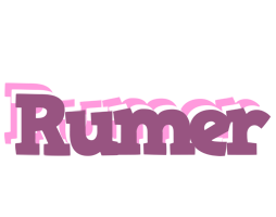 Rumer relaxing logo