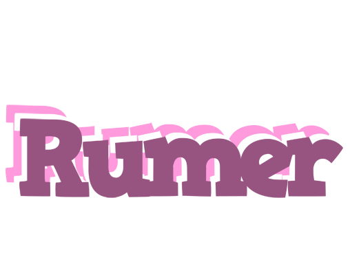Rumer relaxing logo