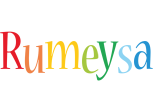 Rumeysa birthday logo