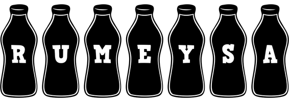 Rumeysa bottle logo