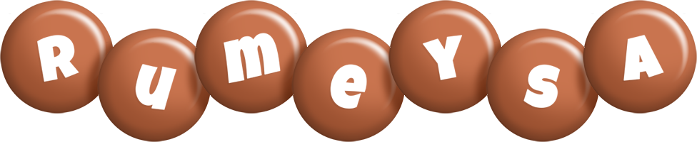 Rumeysa candy-brown logo