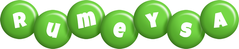 Rumeysa candy-green logo