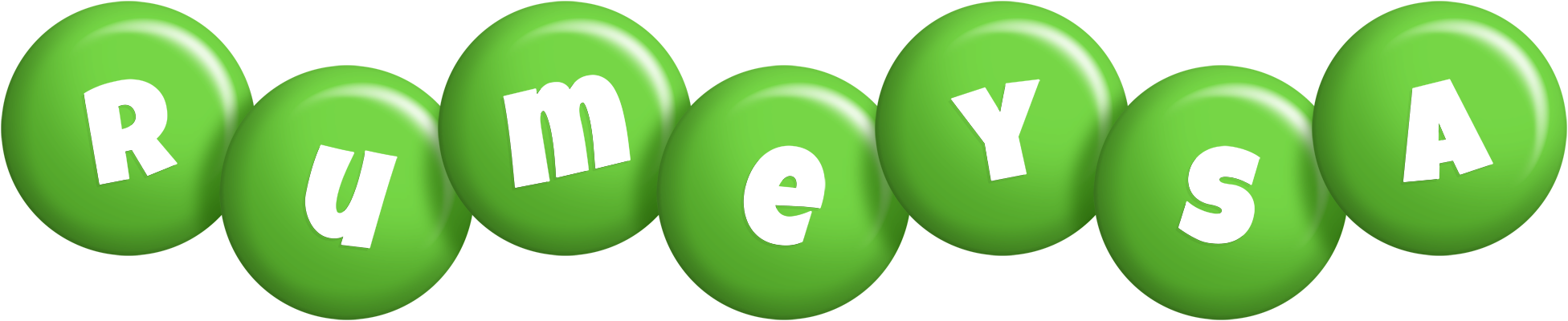 Rumeysa candy-green logo