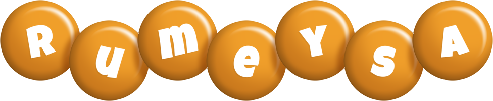 Rumeysa candy-orange logo