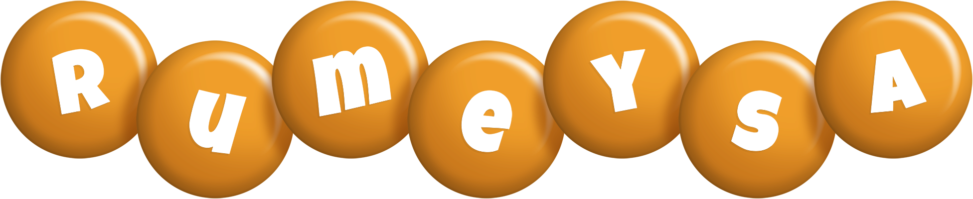Rumeysa candy-orange logo