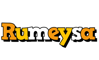 Rumeysa cartoon logo