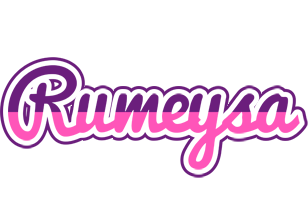 Rumeysa cheerful logo