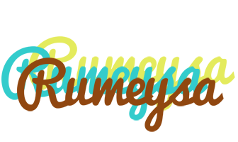 Rumeysa cupcake logo