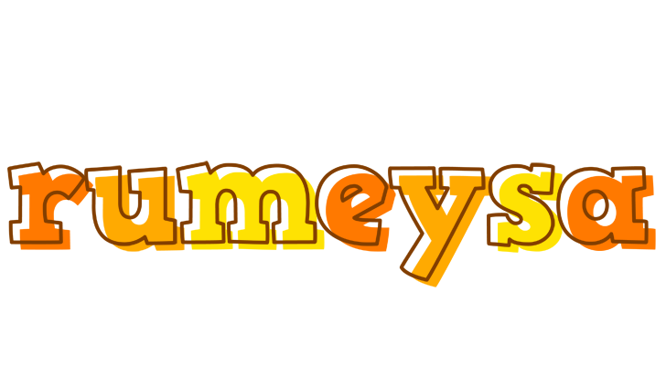 Rumeysa desert logo
