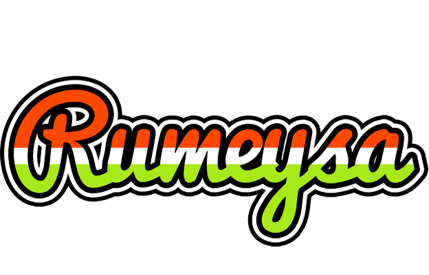 Rumeysa exotic logo