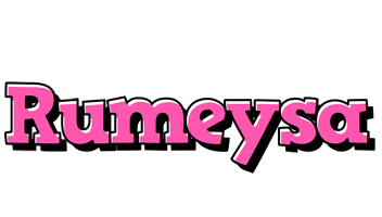 Rumeysa girlish logo