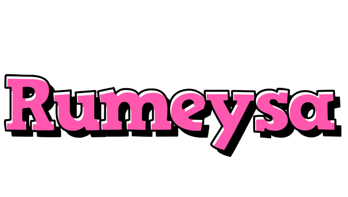 Rumeysa girlish logo