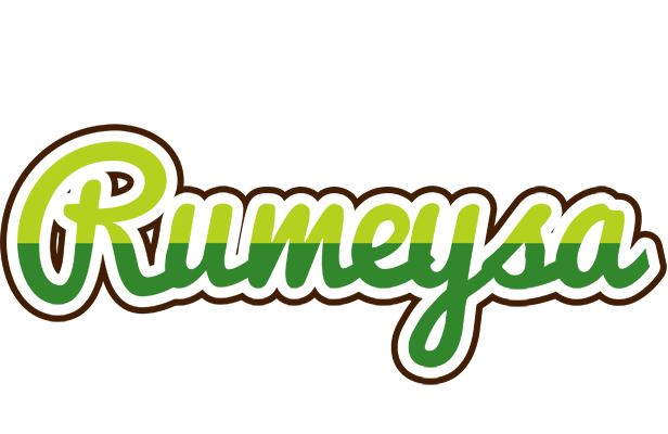 Rumeysa golfing logo