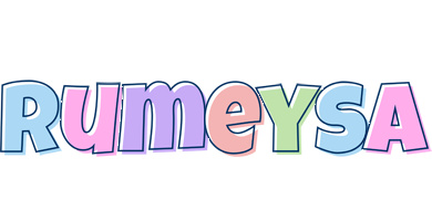 Rumeysa pastel logo