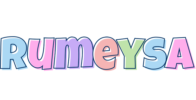 Rumeysa pastel logo