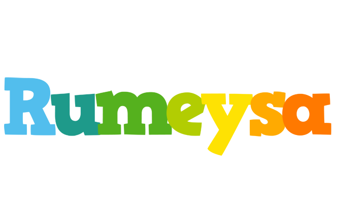 Rumeysa rainbows logo