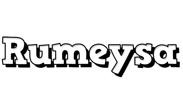 Rumeysa snowing logo