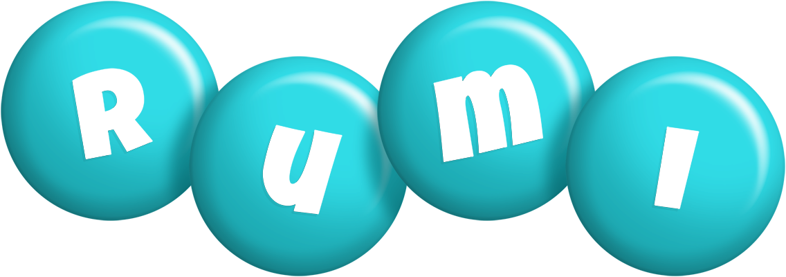 Rumi candy-azur logo