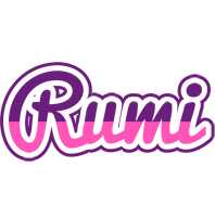 Rumi cheerful logo