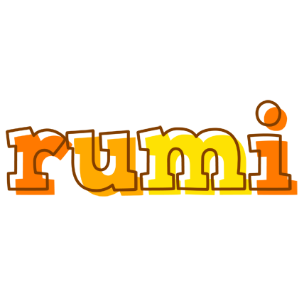 Rumi desert logo