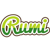 Rumi golfing logo