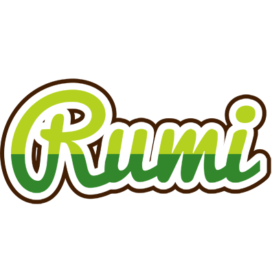 Rumi golfing logo