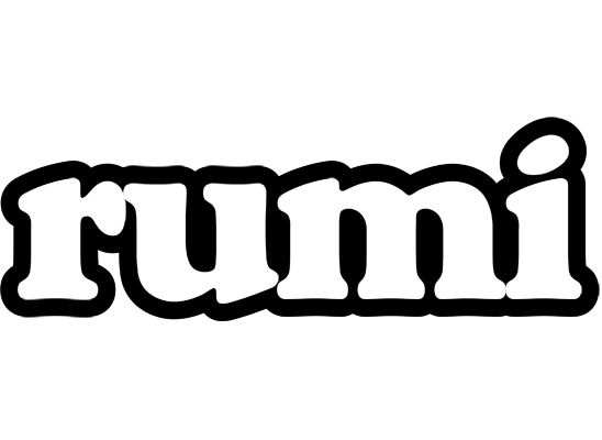 Rumi panda logo