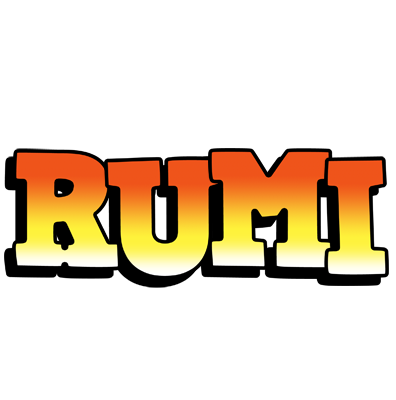 Rumi sunset logo