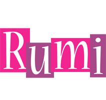 Rumi whine logo