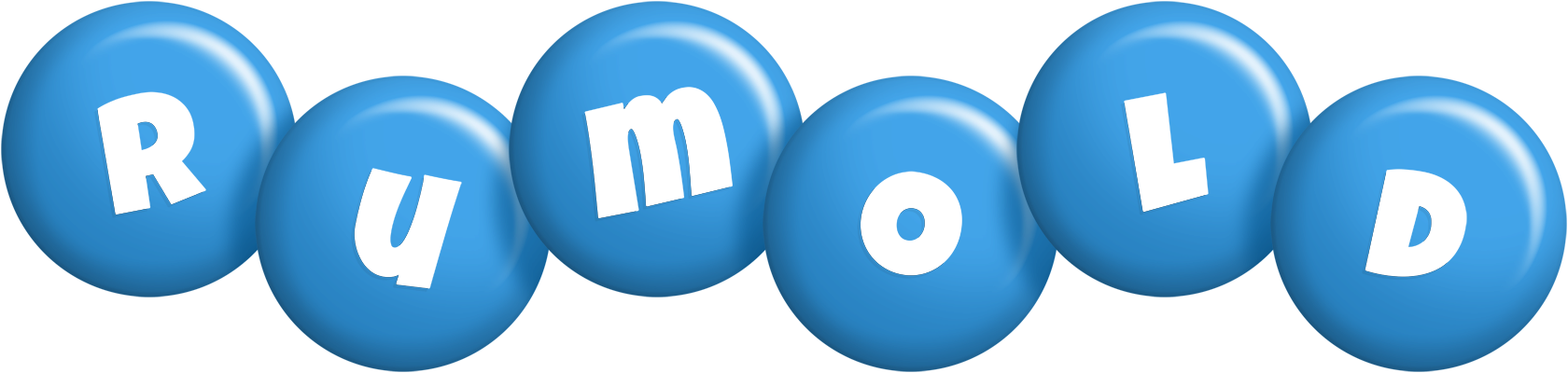 Rumold candy-blue logo