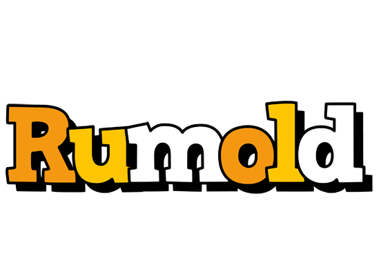 Rumold cartoon logo