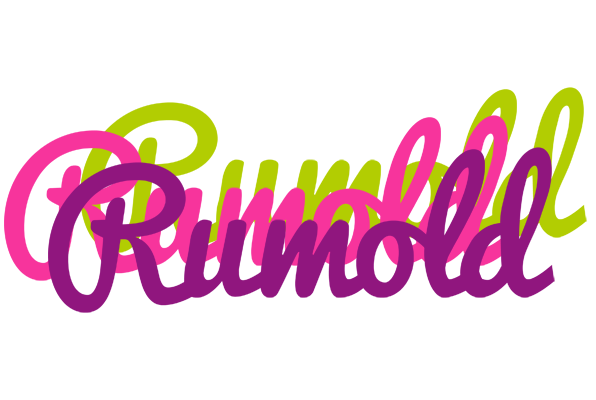 Rumold flowers logo