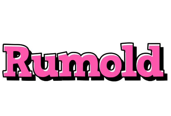 Rumold girlish logo