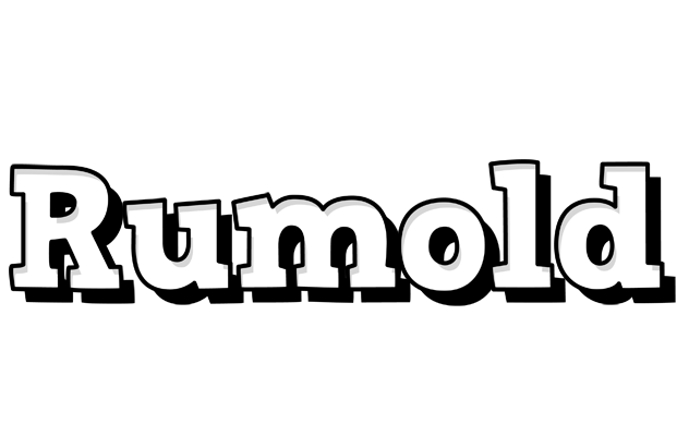 Rumold snowing logo