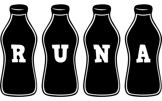 Runa bottle logo