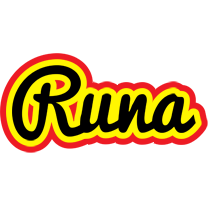 Runa flaming logo