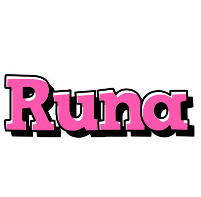 Runa girlish logo