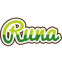 Runa golfing logo