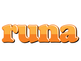 Runa orange logo