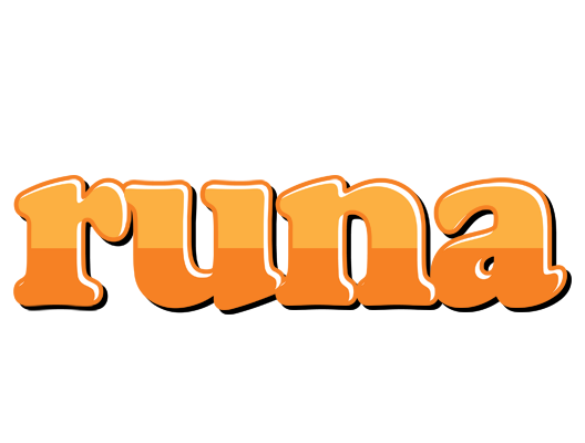 Runa orange logo