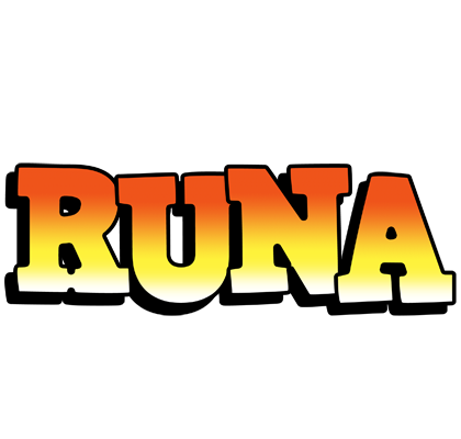Runa sunset logo