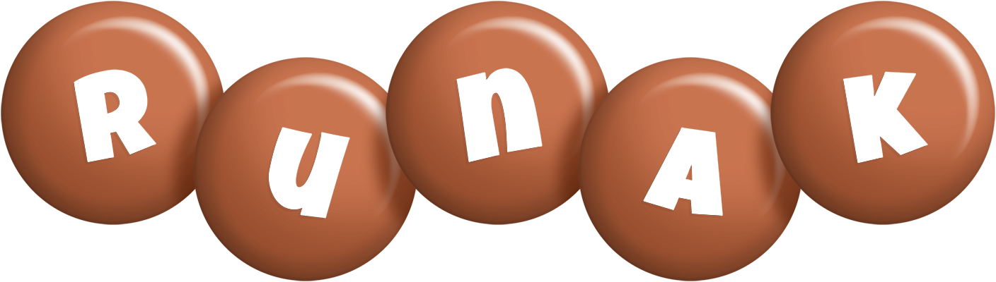 Runak candy-brown logo