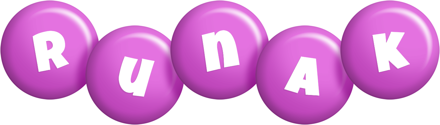 Runak candy-purple logo