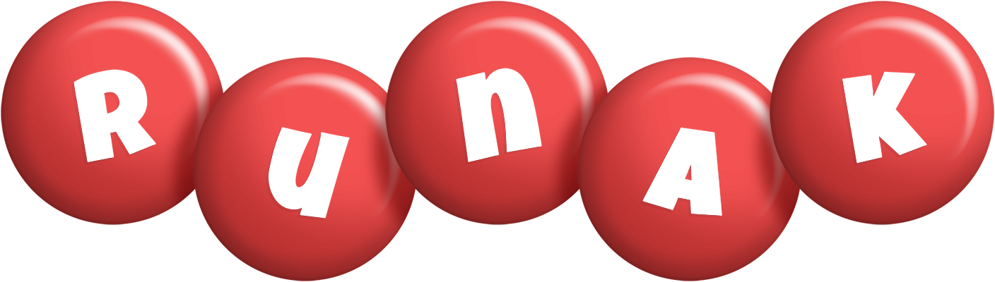 Runak candy-red logo
