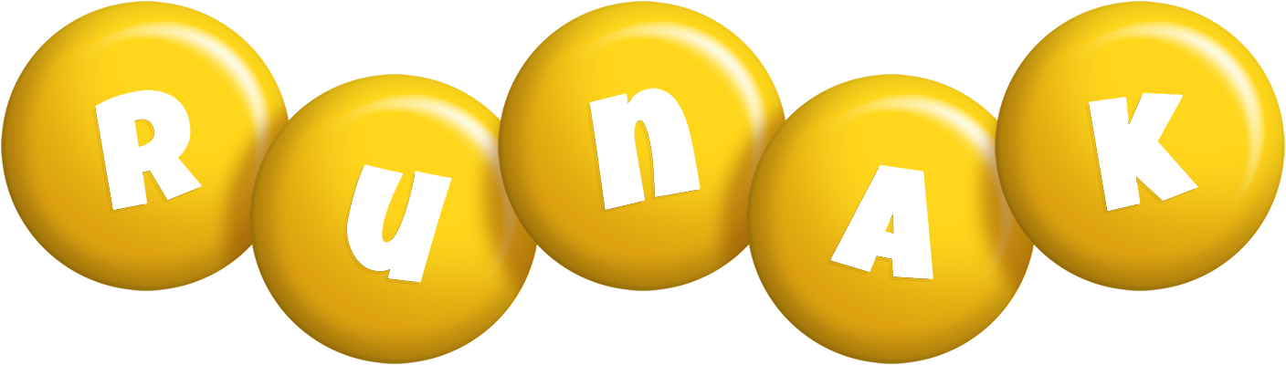 Runak candy-yellow logo