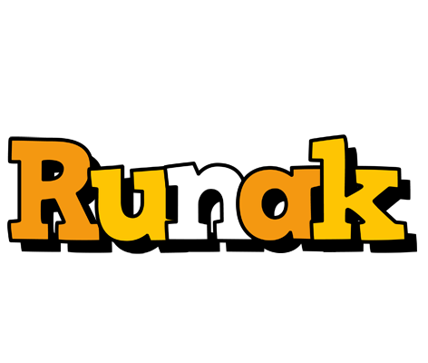 Runak cartoon logo