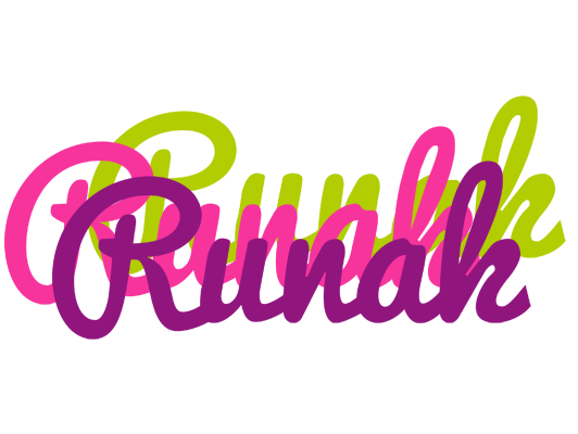 Runak flowers logo