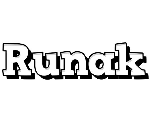 Runak snowing logo