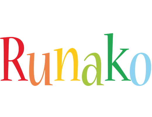Runako birthday logo